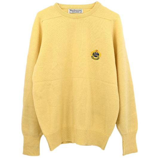Burberrys Sweater Top Yellow M5 #40