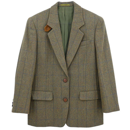 Burberrys Single Breasted Jacket Dark Green #36–38