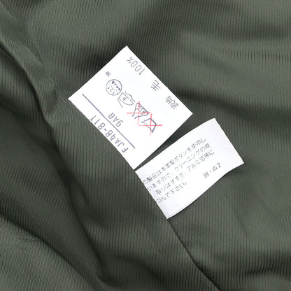 Burberrys Single Breasted Jacket Dark Green #36–38