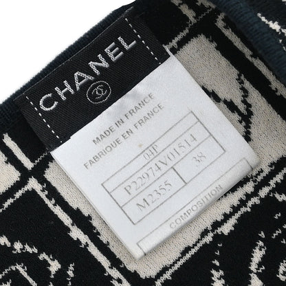Chanel 2004 Sleeveless Tank Top Black #38