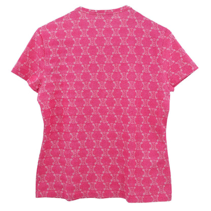 Celine Macadam T-shirt Pink #XL