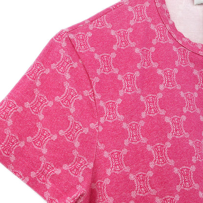 Celine Macadam T-shirt Pink #XL