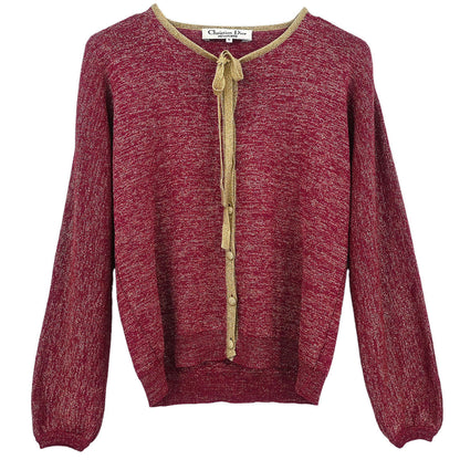 Christian Dior Cardigan Red #M
