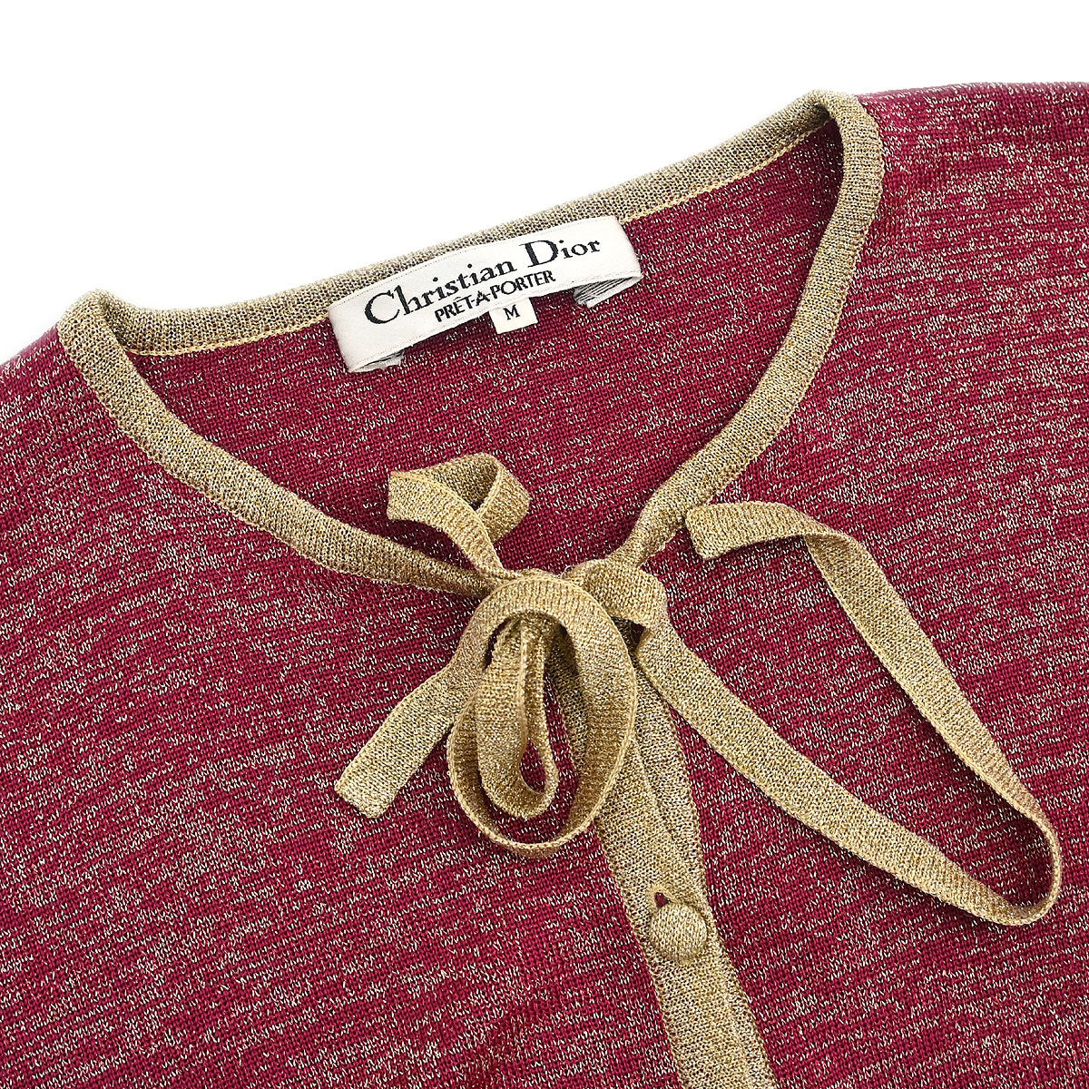 Christian Dior Cardigan Red #M