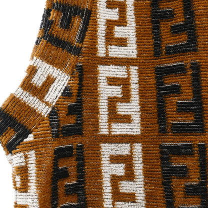 Fendi Sleeveless Dress Brown #42