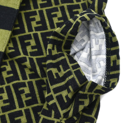 Fendi Polo Shirt Top Zucca Dark Green #44
