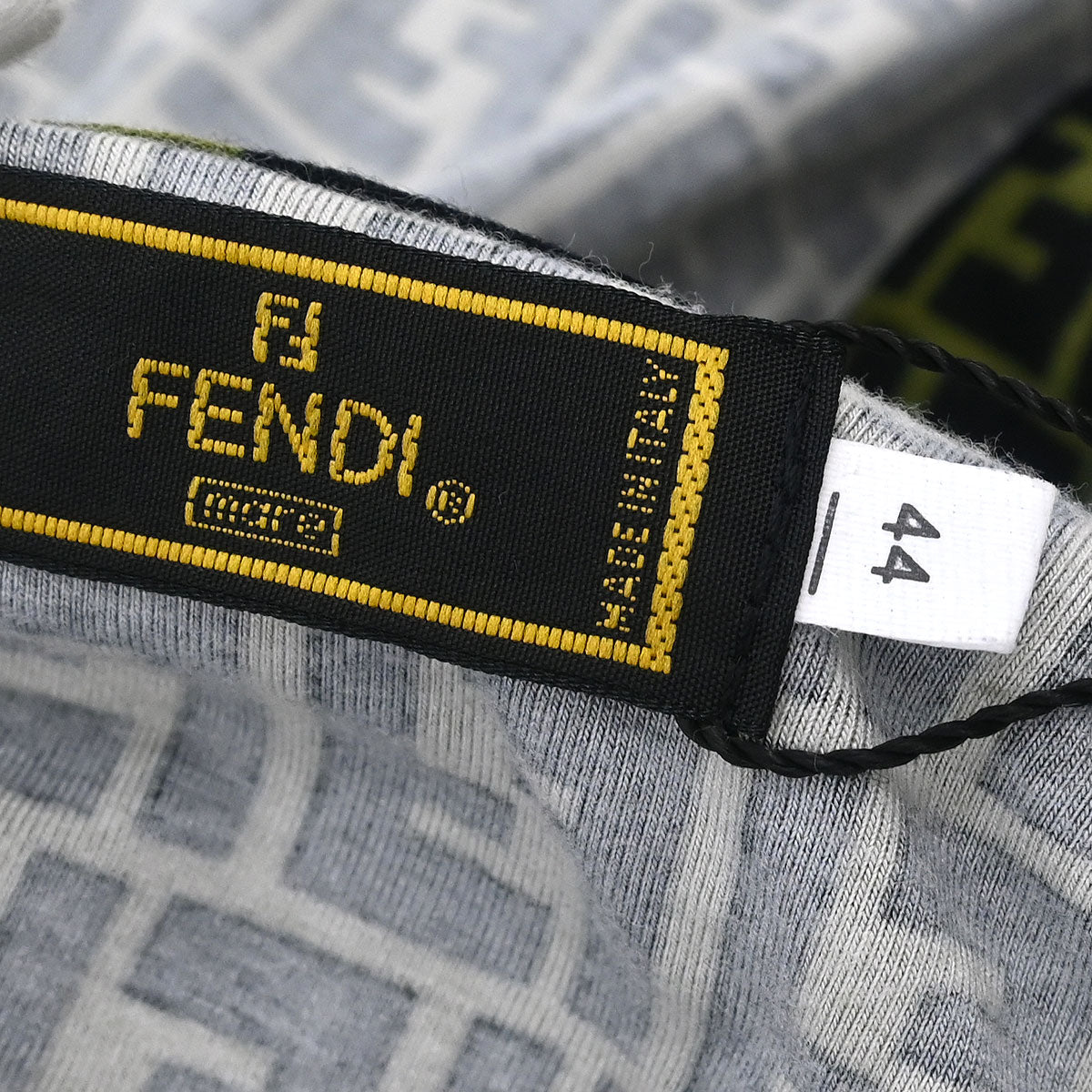 Fendi Polo Shirt Top Zucca Dark Green #44