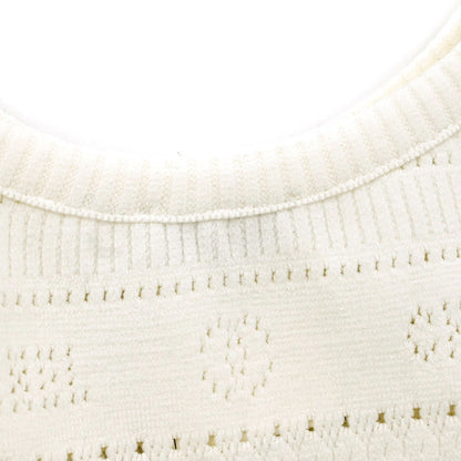 Chanel 1997 Sleeveless Tank Top White #42