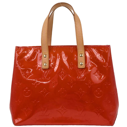 Louis Vuitton Red Vernis Reade PM Tote Handbag M91088