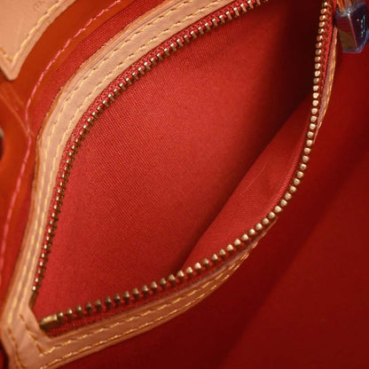 Louis Vuitton Red Vernis Reade PM Tote Handbag M91088