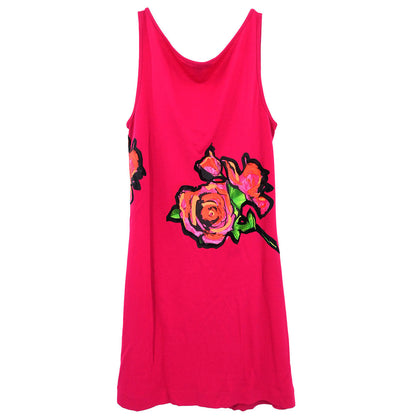louis vuitton dress pink LOUIS VUITTON Bow Detail Mini Dress Pink. Size 34