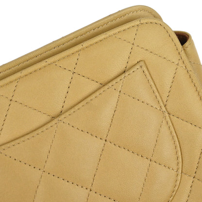 Chanel 2005-2006 Beige Lambskin Pouch