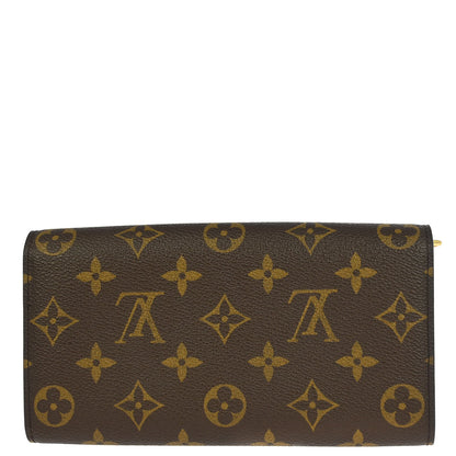 Louis Vuitton 2002 Monogram Portefeuille Sarah Purse Wallet M61734
