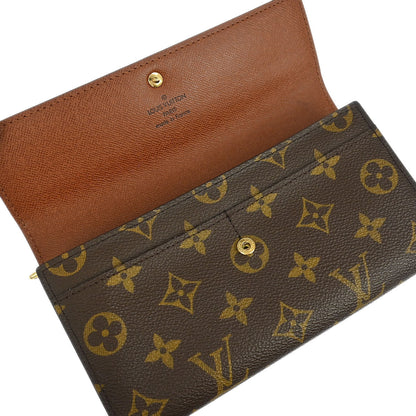 Louis Vuitton 2002 Monogram Portefeuille Sarah Purse Wallet M61734