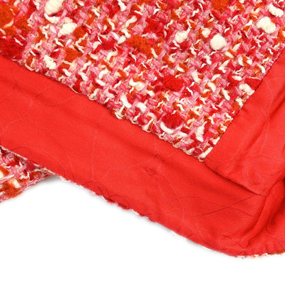 Chanel 2001 Setup Suit Jacket Skirt Red #34