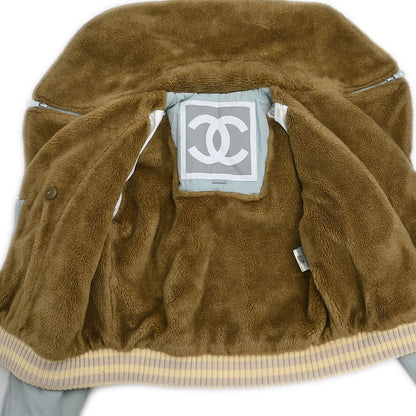 Chanel 2001 Sport Line Zip Up Jacket Light Blue #38