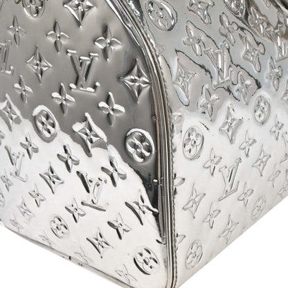 Louis Vuitton 2008 Silver Monogram Miroir Speedy 35 Handbag M95786