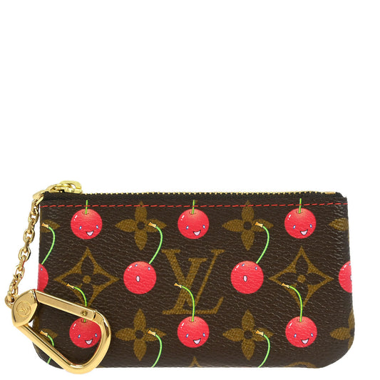 Louis Vuitton 2005 Cherry Pochette Cles Coin Purse Wallet M95042
