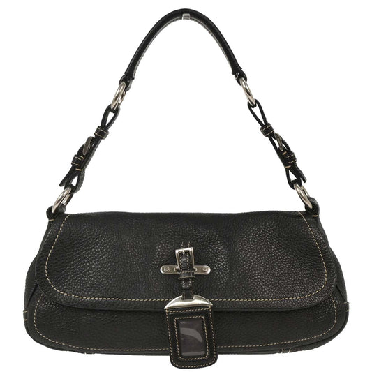 Prada Black Leather Handbag