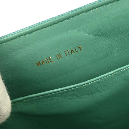 Chanel 1997-1999 Green Caviar Handbag