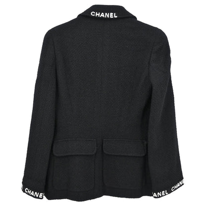 Chanel 1995 Double Breasted Jacket Black #40