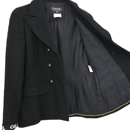 Chanel 1995 Double Breasted Jacket Black #40
