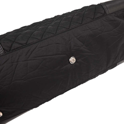 Chanel 2005-2006 Black Paris New-York Travel Duffle Bag