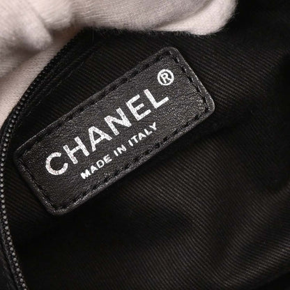 Chanel 2005-2006 Black Paris New-York Travel Duffle Bag
