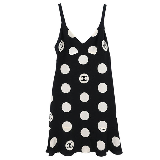 Chanel 1997 Camisole Dress Black #38