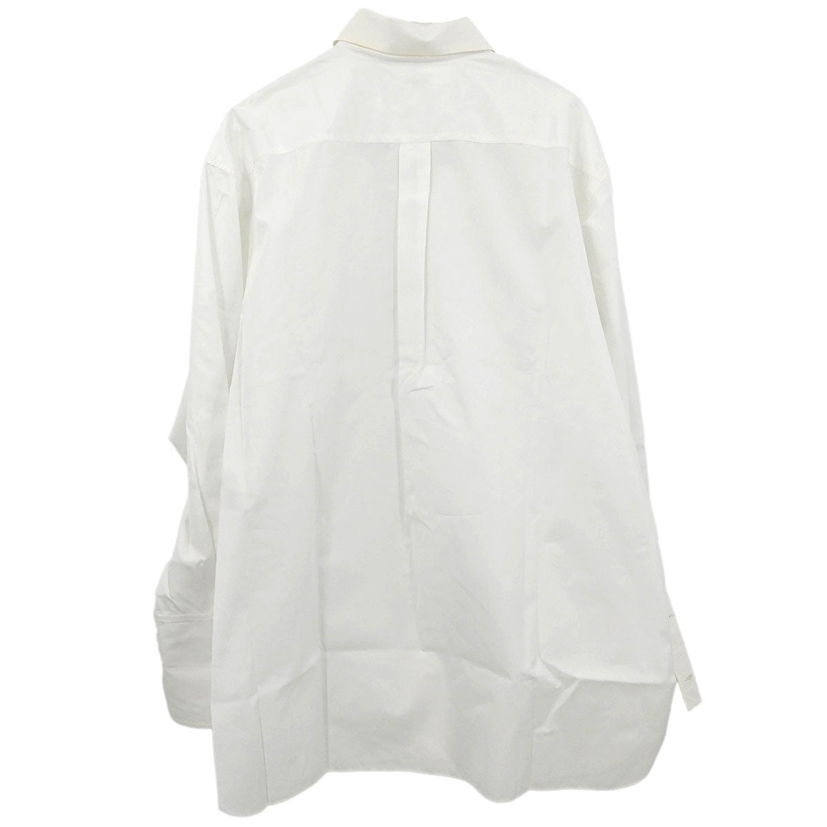 CHANEL ホワイトリネンボタンシャツ　80s Chanel 90s White Linen Button Down Shirt For Sale at 1stDibs