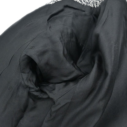 Chanel 1997 Collarless Jacket Black #36