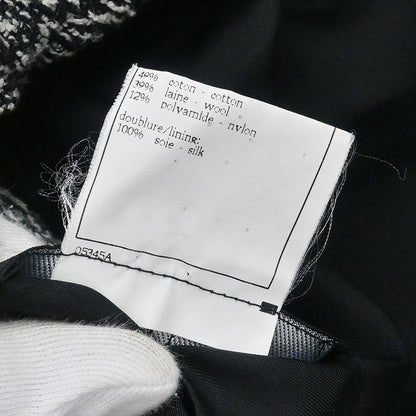 Chanel 1997 Collarless Jacket Black #36
