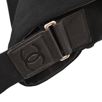 Chanel 2004-2005 Black Sport Line Messenger Bag