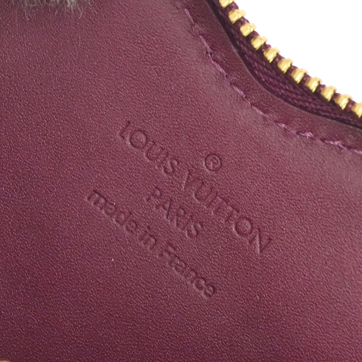 Louis Vuitton 2008 Vernis Purple Porte Monnaie Coeur Coin Wallet M93563