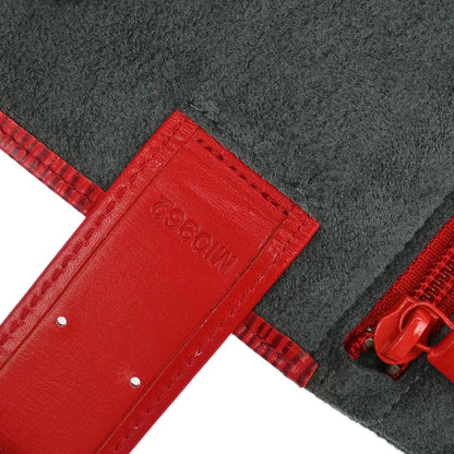 Louis Vuitton 1992 Red Epi Rouleau Schmucketui Rot Pouch M48357