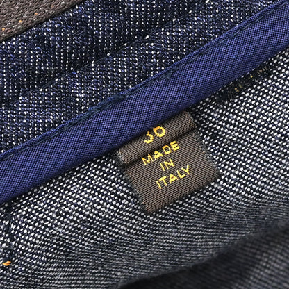 Louis Vuitton Denim Skirt Indigo #36