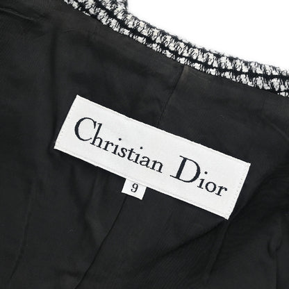 Christian Dior Setup Suit Jacket Skirt Black #36–38