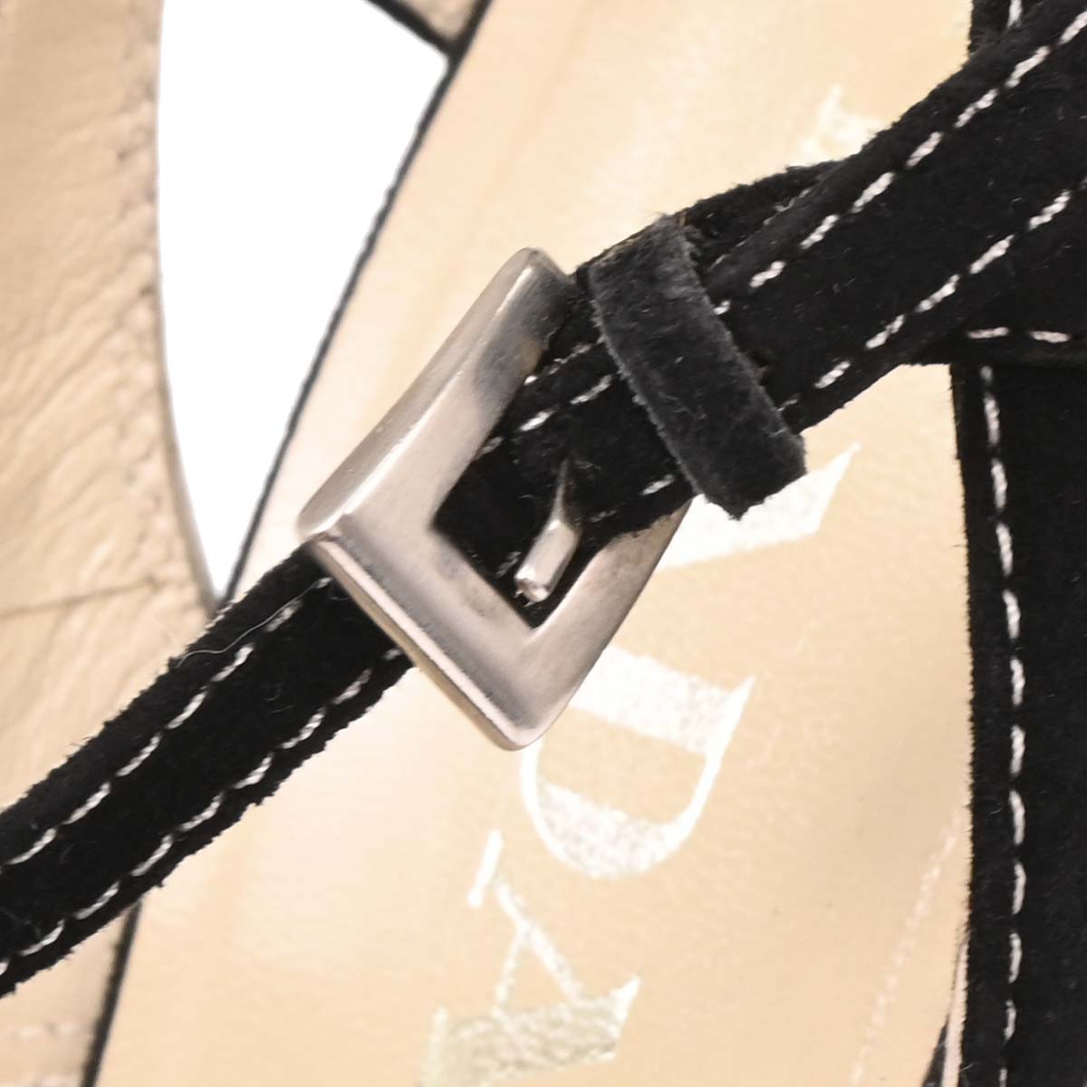 Prada * Black Suede Shoes Sandals Mules #36 1/2 – AMORE Vintage Tokyo