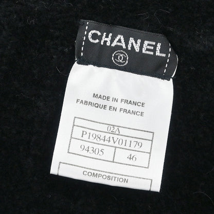 Chanel 2002 Sleeveless Top Black #46