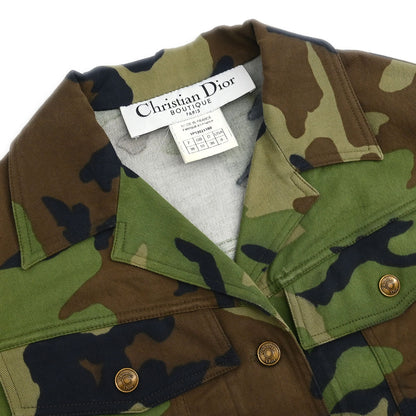 Christian Dior 2001 Single Breasted Jacket Camouflage Khaki #38