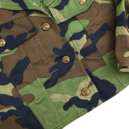 Christian Dior 2001 Single Breasted Jacket Camouflage Khaki #38