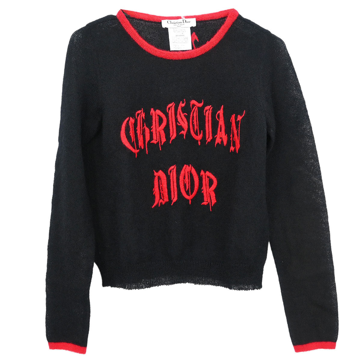 Christian Dior ジョンガリアーノ 42 美品 Tシャツ　リンガー Christian Dior ジョンガリアーノ 42 美品 Tシャツ リンガー