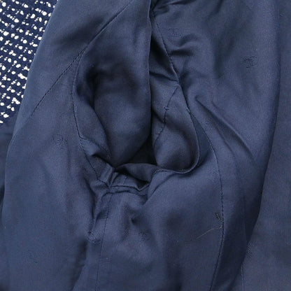Chanel 1996 Setup Suit Jacket Skirt Navy #38