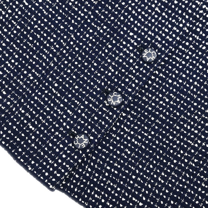 Chanel 1996 Setup Suit Jacket Skirt Navy #38