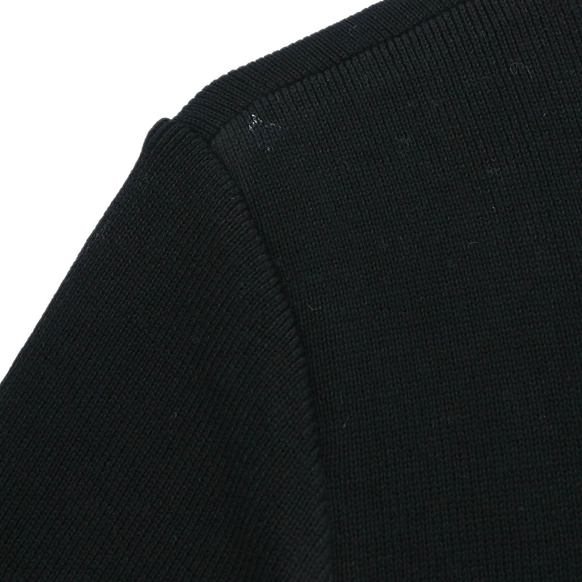 Chanel Short Sleeve Cardigan Black #38