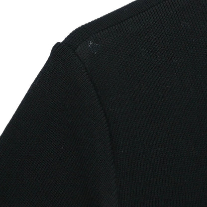 Chanel Short Sleeve Cardigan Black #38
