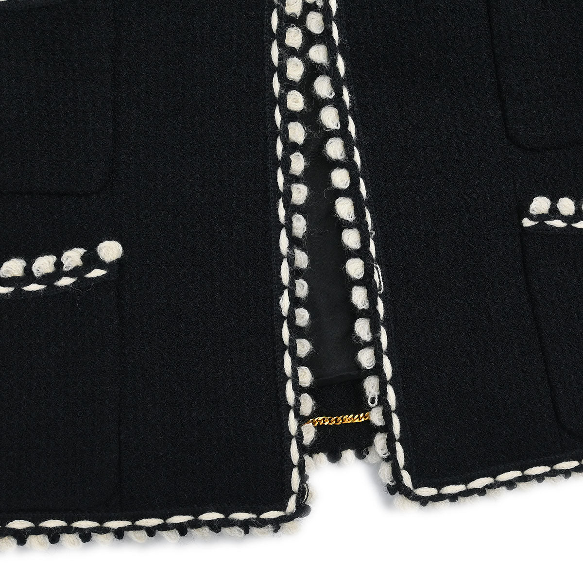 Chanel 1994 Setup Suit Jacket Skirt Black #38