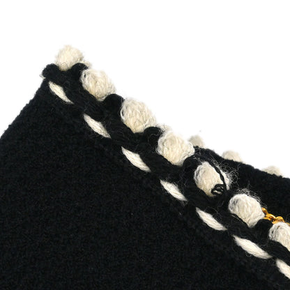 Chanel 1994 Setup Suit Jacket Skirt Black #38