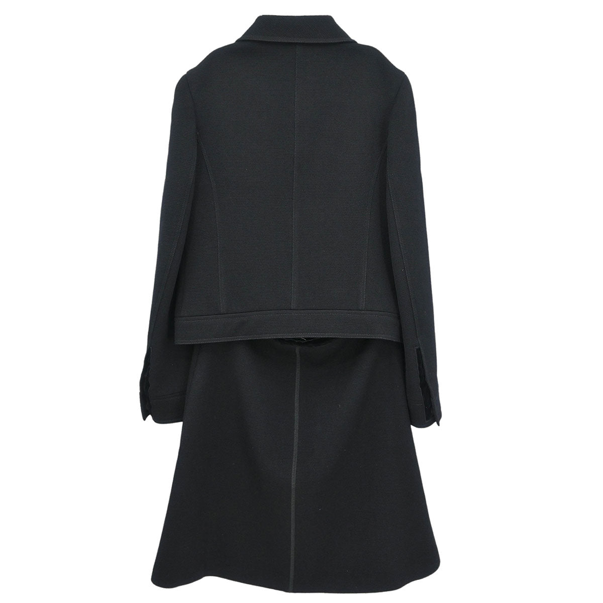 Prada Setup Suit Jacket Skirt Black #40 – AMORE Vintage Tokyo