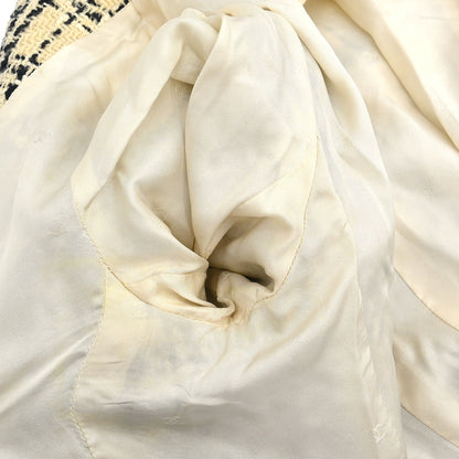 Chanel 1995 Single Breasted Jacket Off-white #42